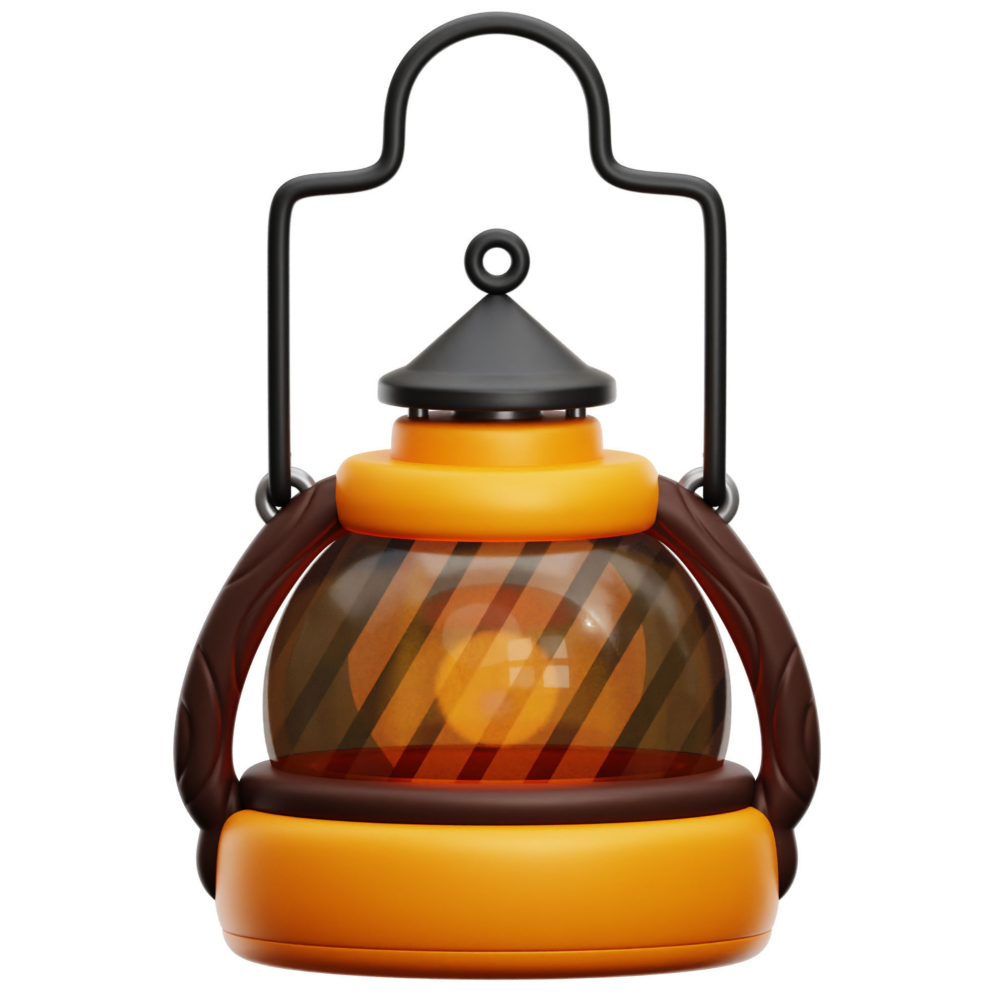 Halloween Scary Boo Icon Pack 3D Model Low-poly 3D model_22