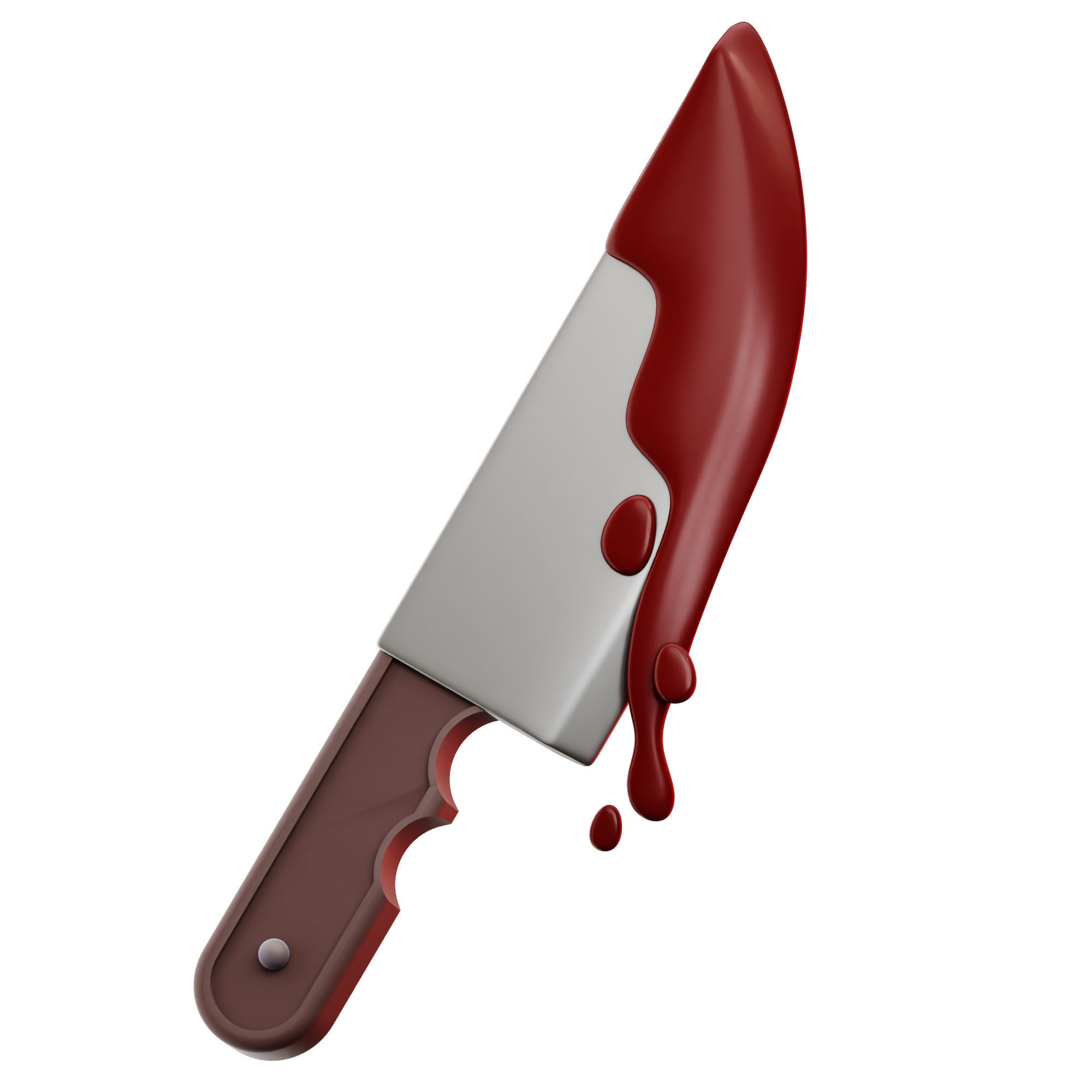 Halloween Scary Boo Icon Pack 3D Model Low-poly 3D model_26