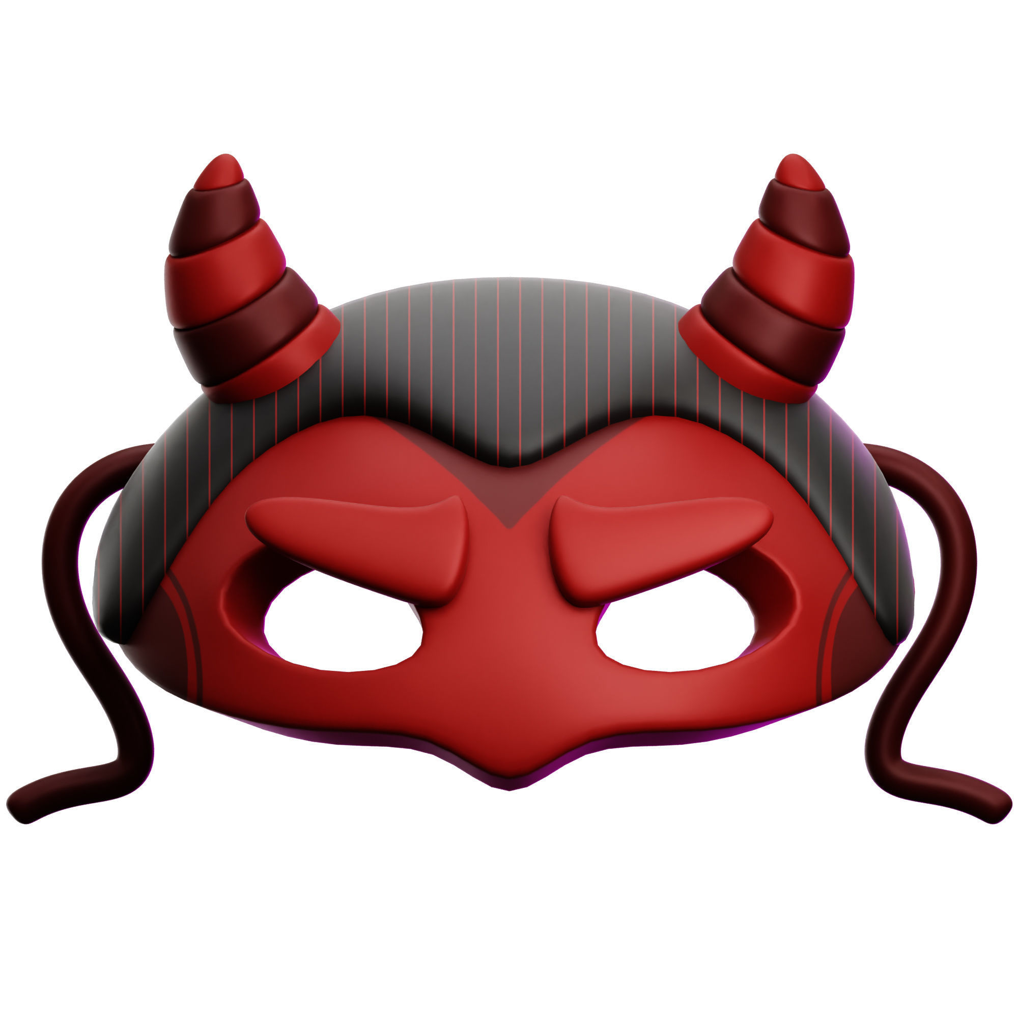 Halloween Scary Boo Icon Pack 3D Model Low-poly 3D model_36