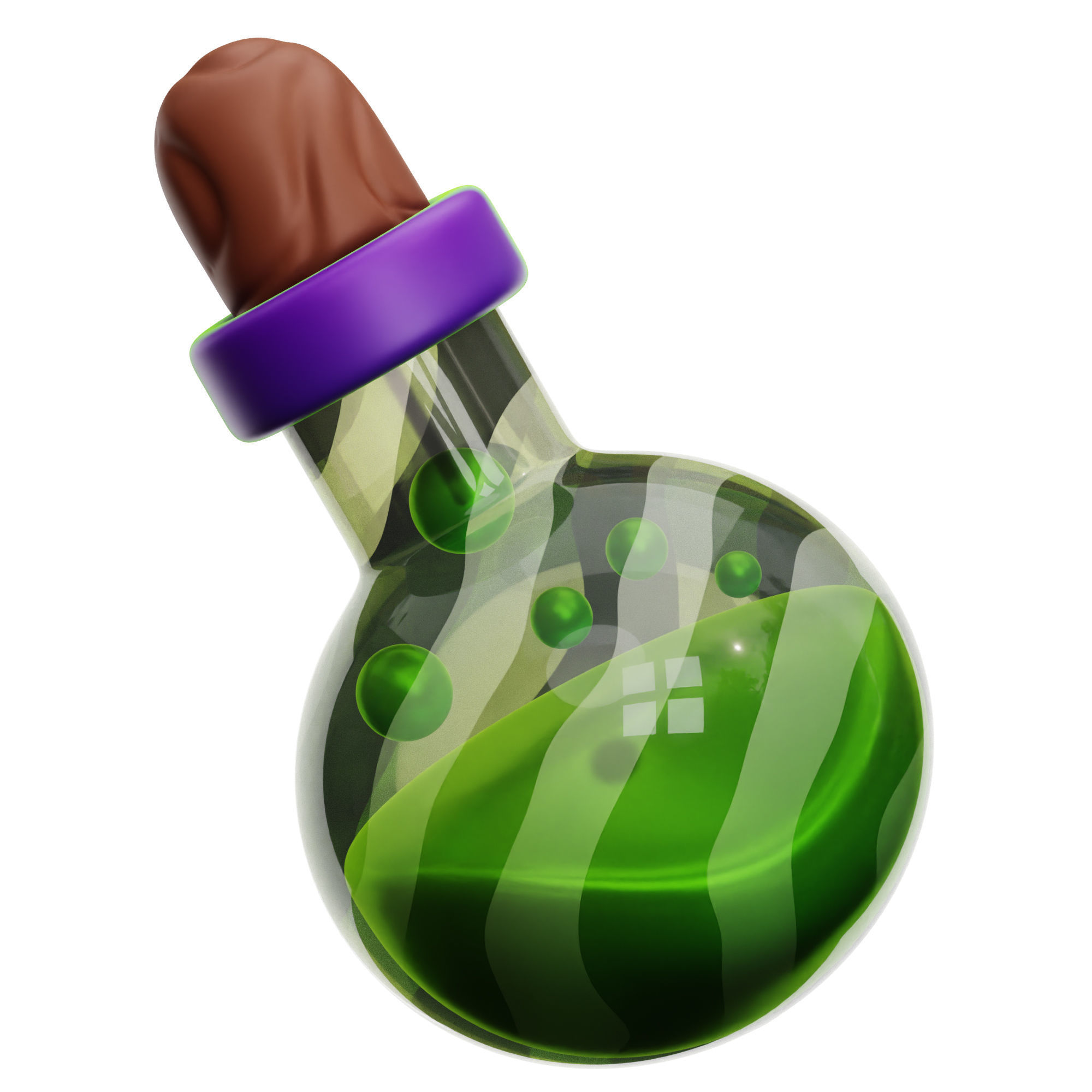 Halloween Scary Boo Icon Pack 3D Model Low-poly 3D model_14