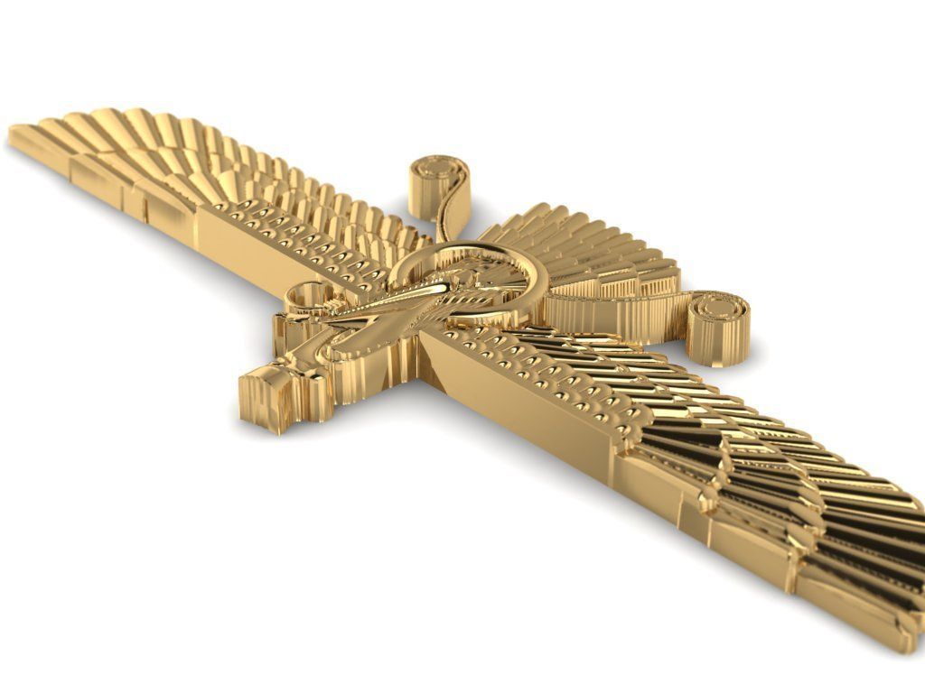 Farahvar sign 3D print model_11