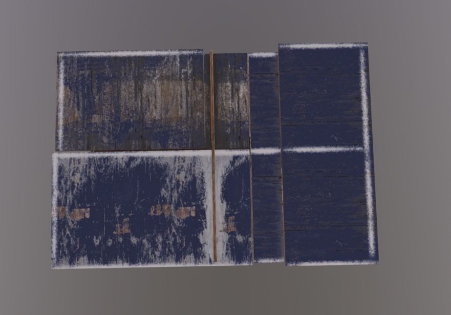 PingPong Table Low-poly 3D model_4