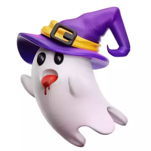 Ghost Avatar 3D Icon