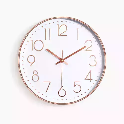 Simple silent wall clock