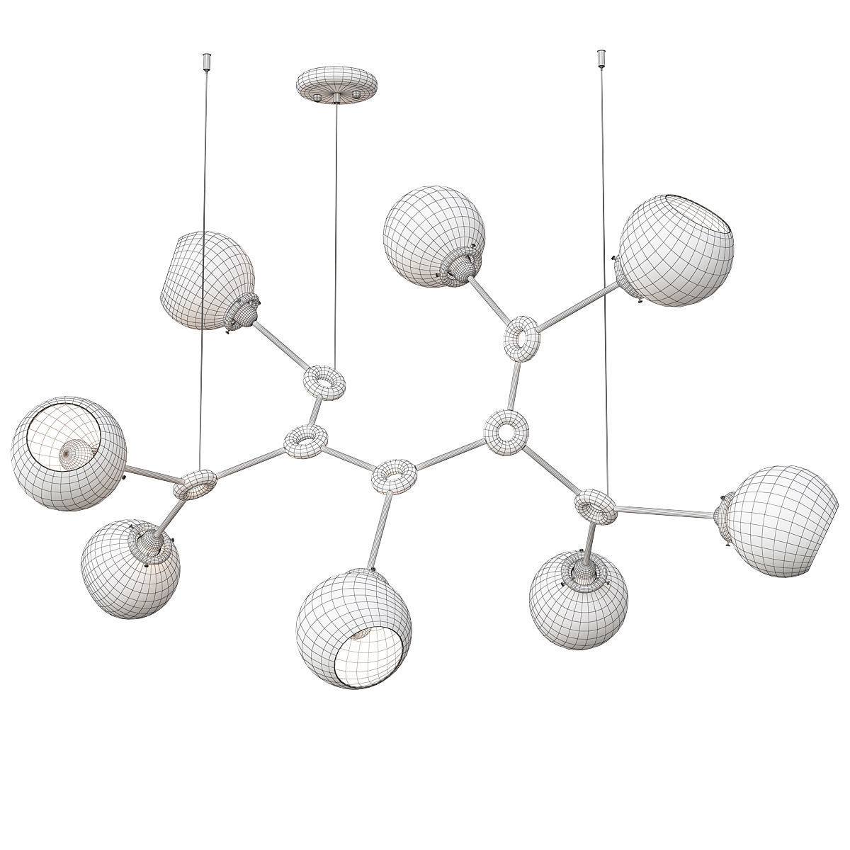 Molecules 2 by Anzazo 3D model_2