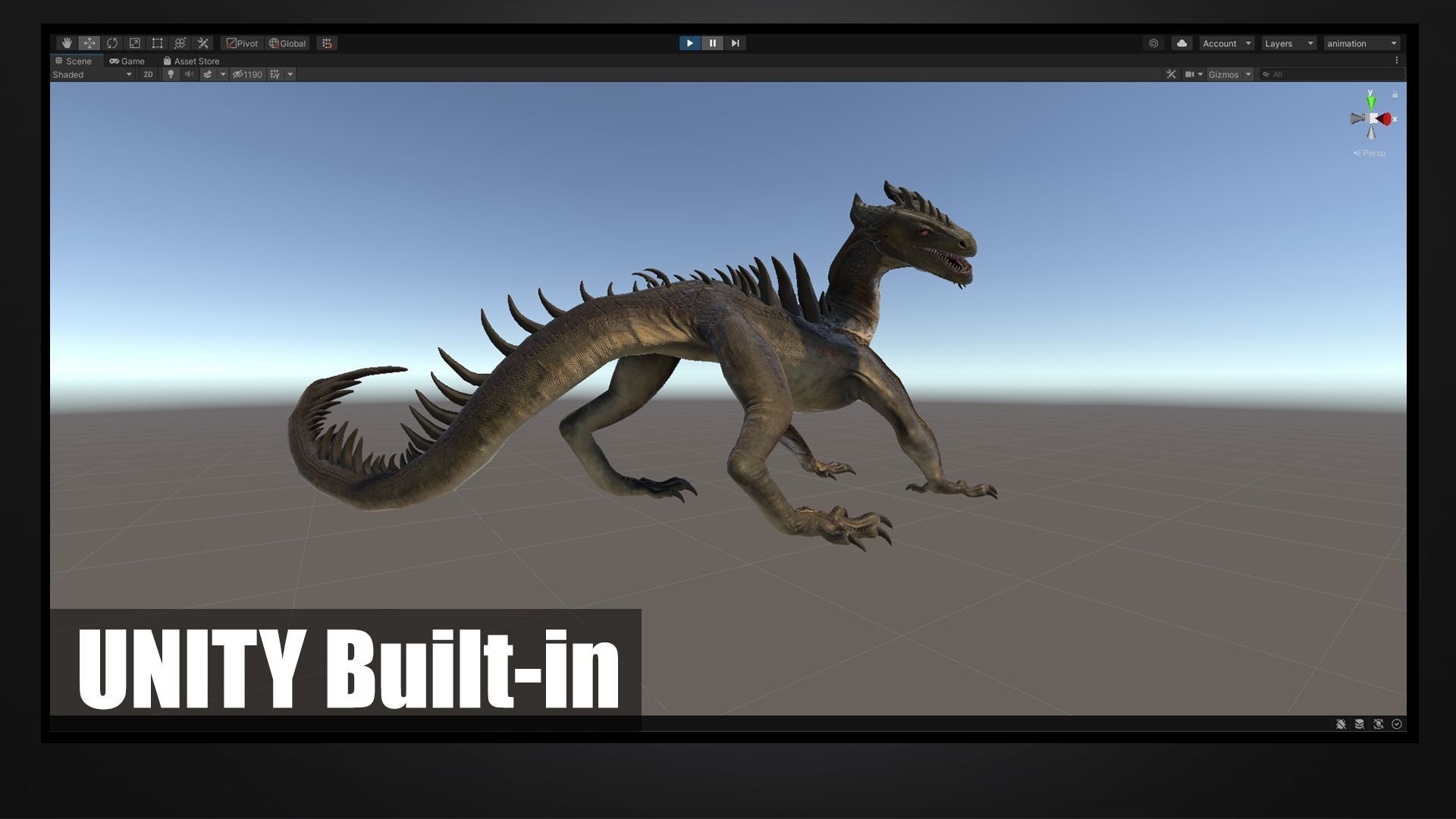 Drake Low-poly 3D model_15