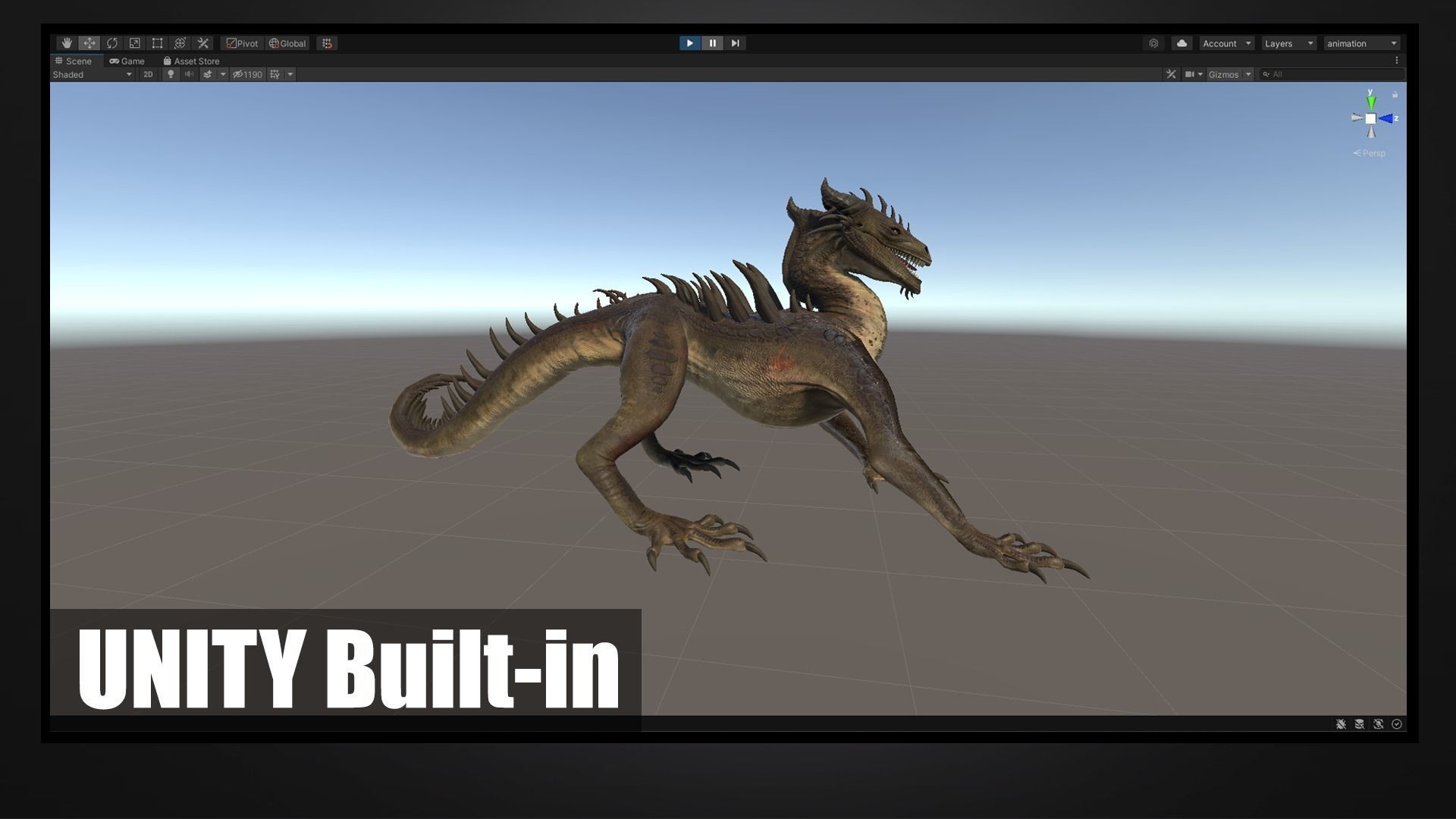 Drake Low-poly 3D model_17