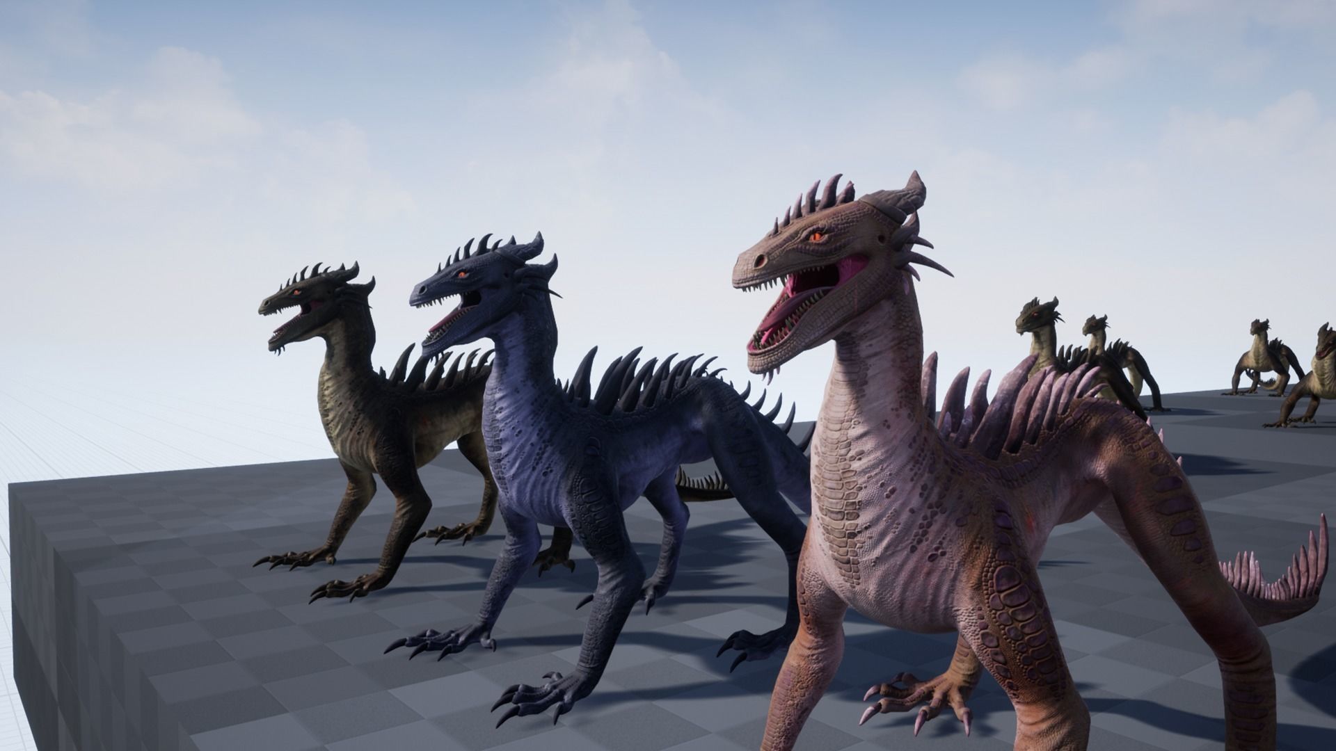 Drake Low-poly 3D model_10