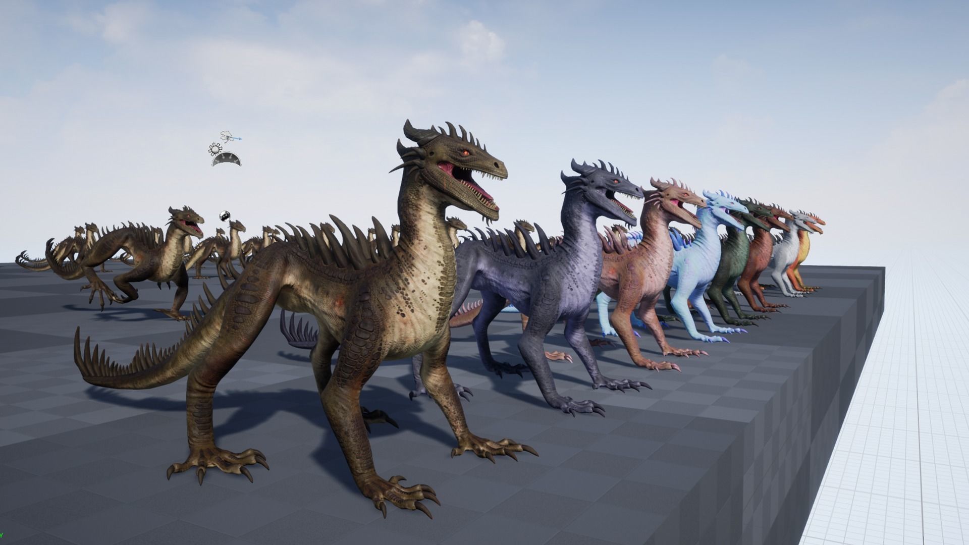 Drake Low-poly 3D model_11