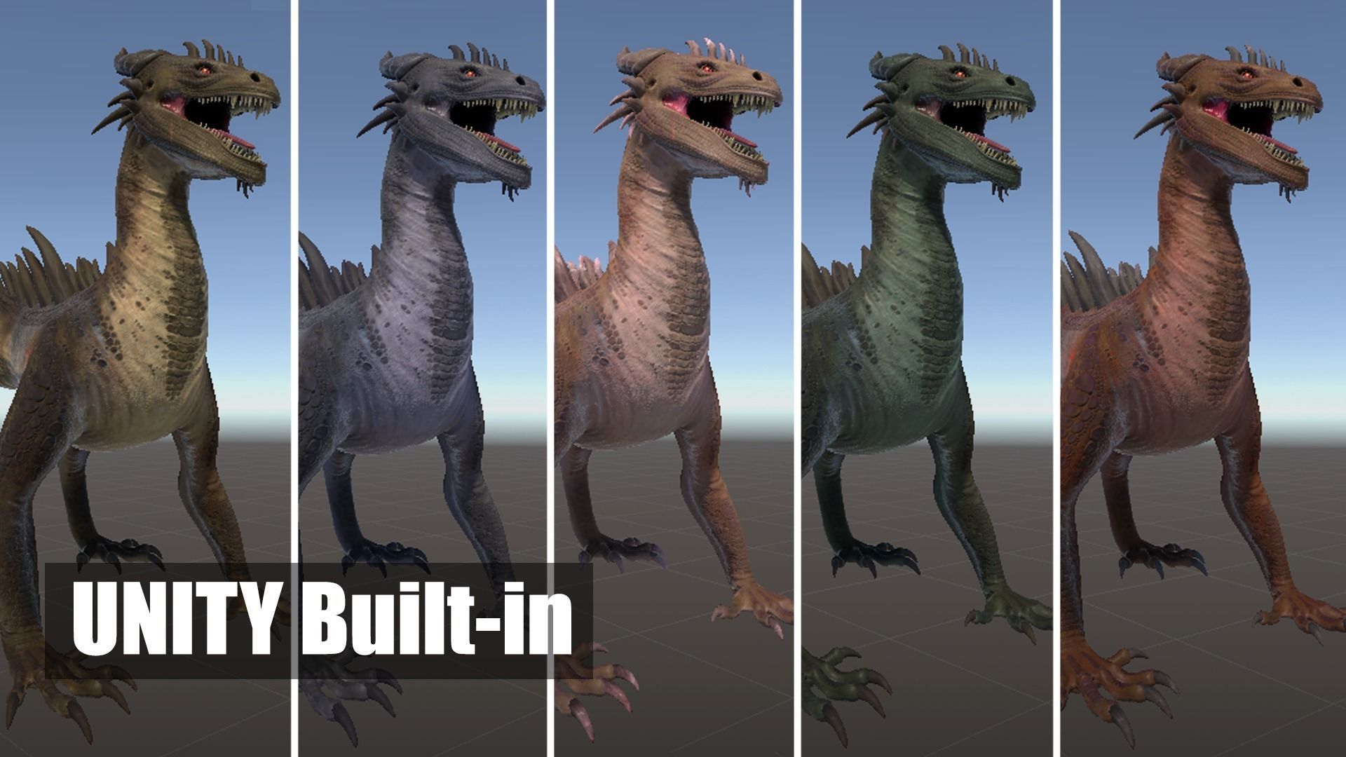 Drake Low-poly 3D model_14