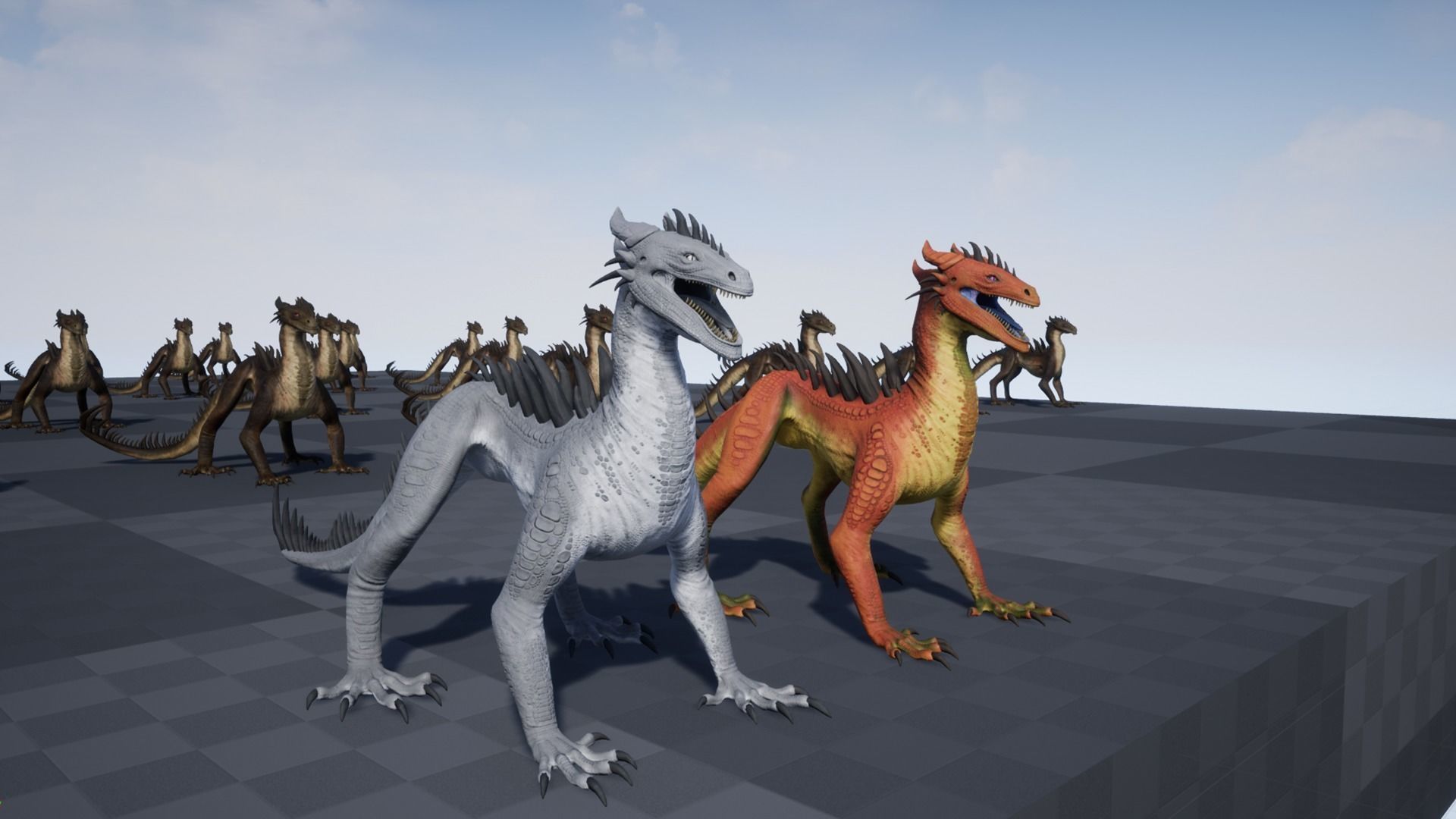 Drake Low-poly 3D model_7