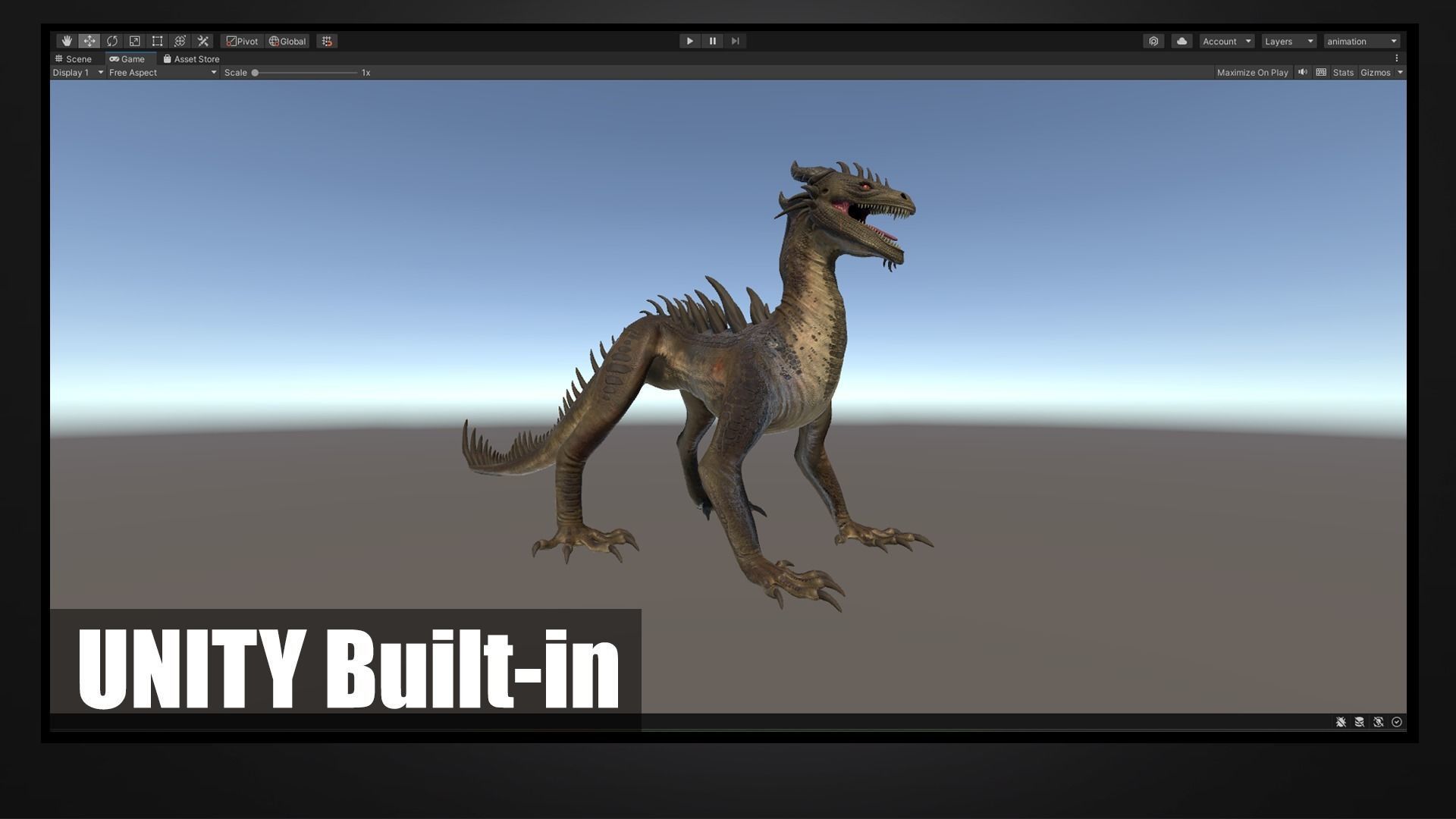 Drake Low-poly 3D model_13