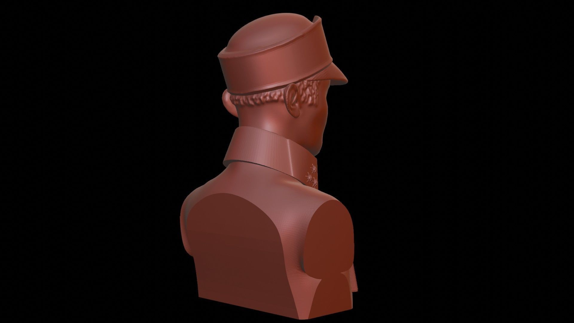 Archduke Vasyl Vyshyvanyi Bust 3D print model_17