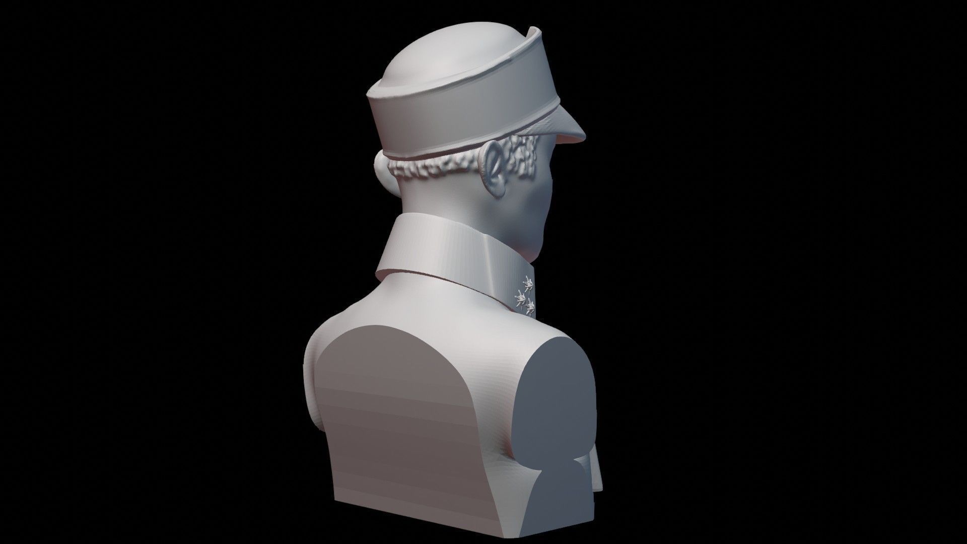 Archduke Vasyl Vyshyvanyi Bust 3D print model_5