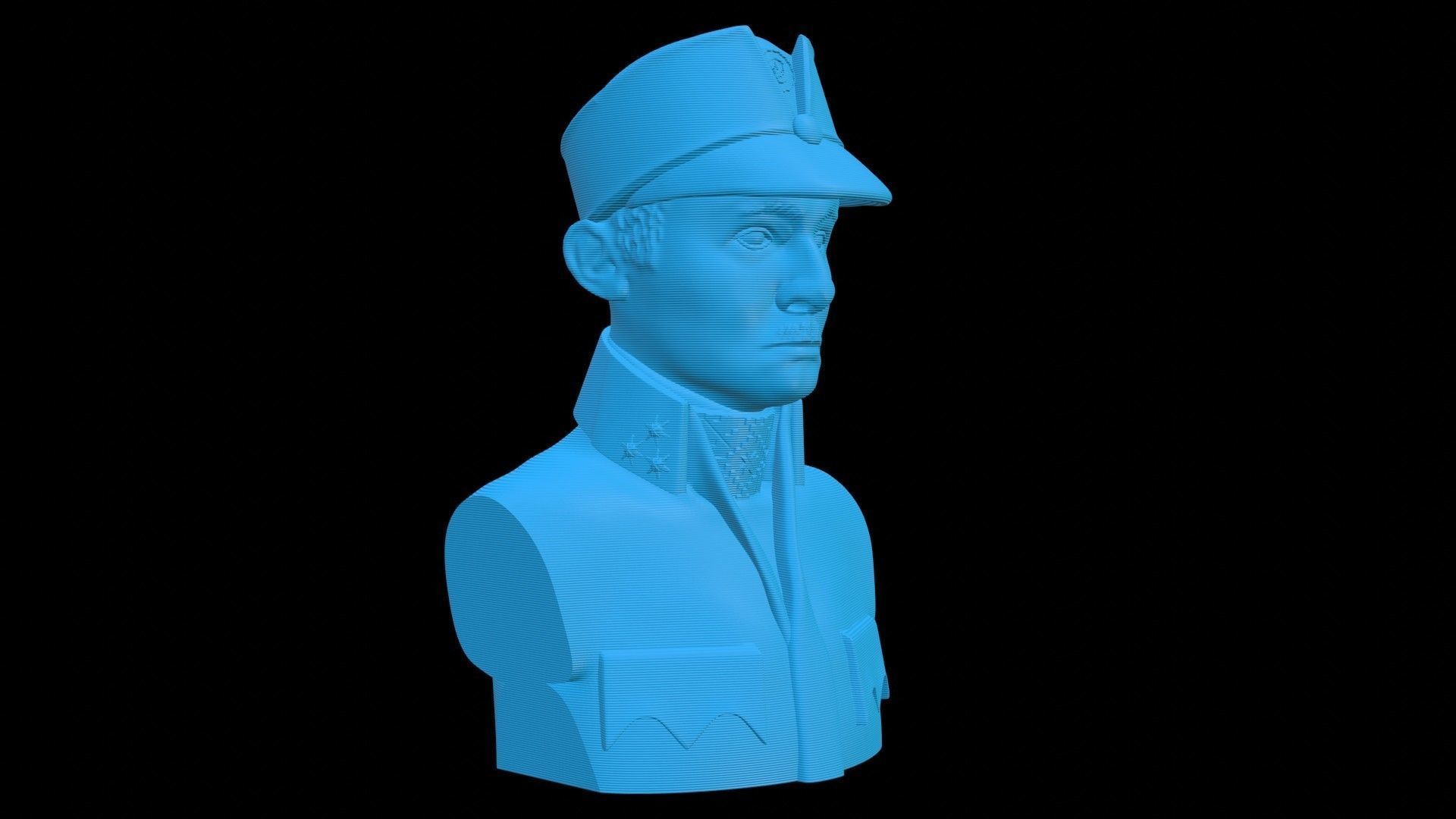 Archduke Vasyl Vyshyvanyi Bust 3D print model_9