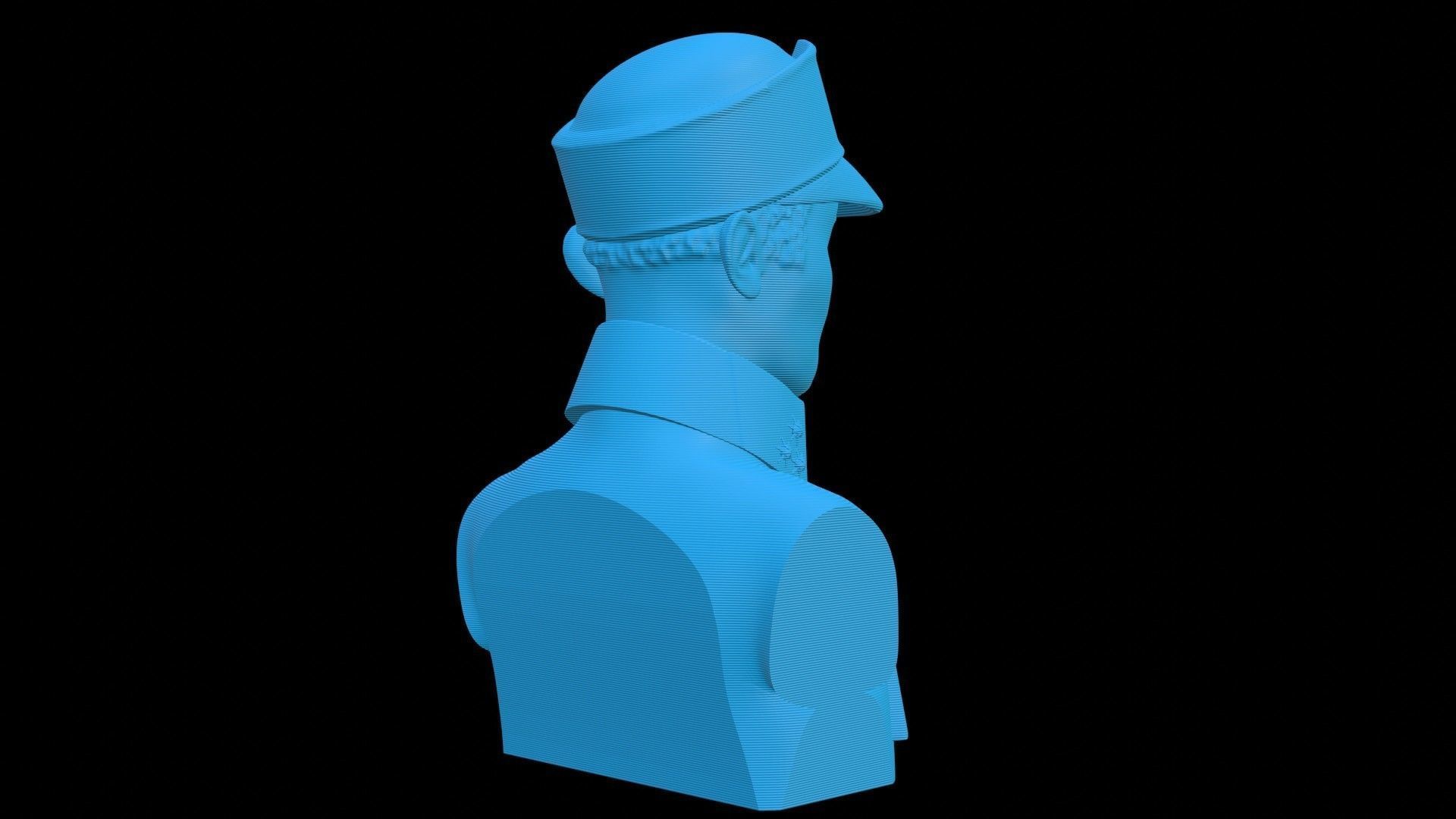 Archduke Vasyl Vyshyvanyi Bust 3D print model_11