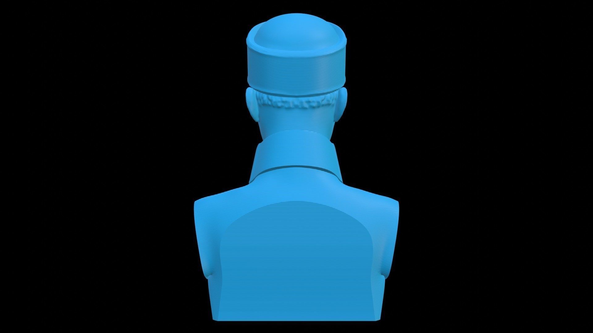 Archduke Vasyl Vyshyvanyi Bust 3D print model_12