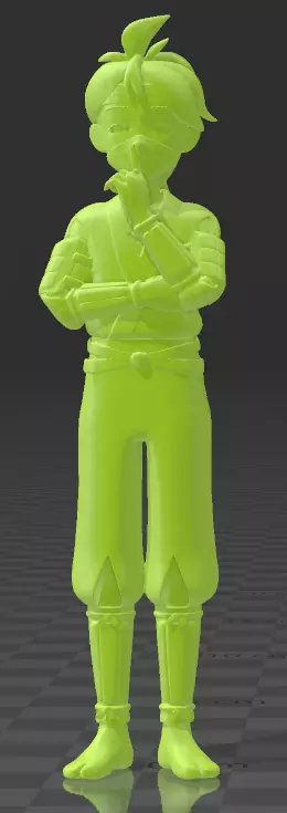 Beni 2 pokemon trainer 3D print model_0