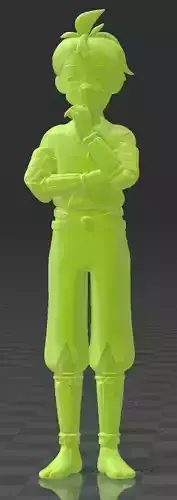Beni 2 pokemon trainer 3D print model