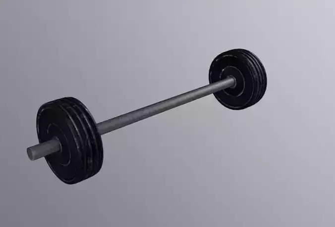WeightBench Weight Low-poly 3D model