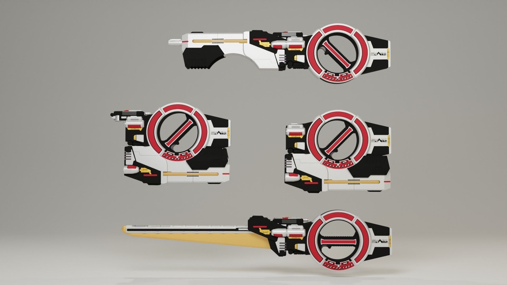 Faiz Blaster 3D model_3