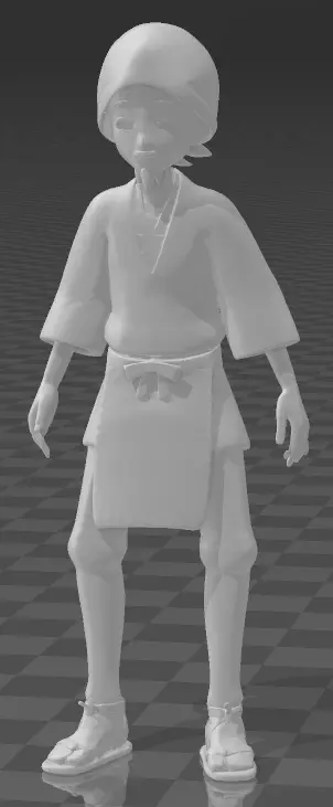 Beni pokemon trainer 3D print model