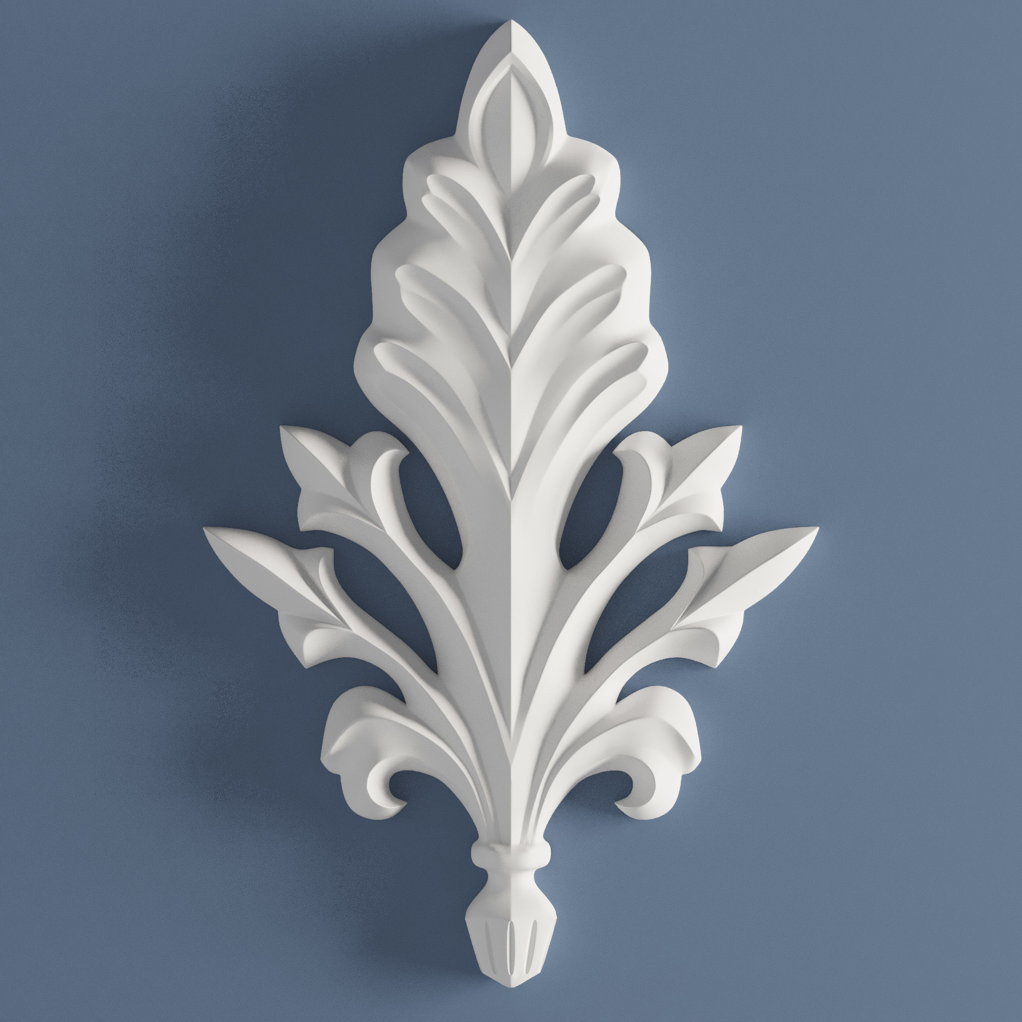 15 Architectural Ornaments 3DModel and Brush 3D model_11