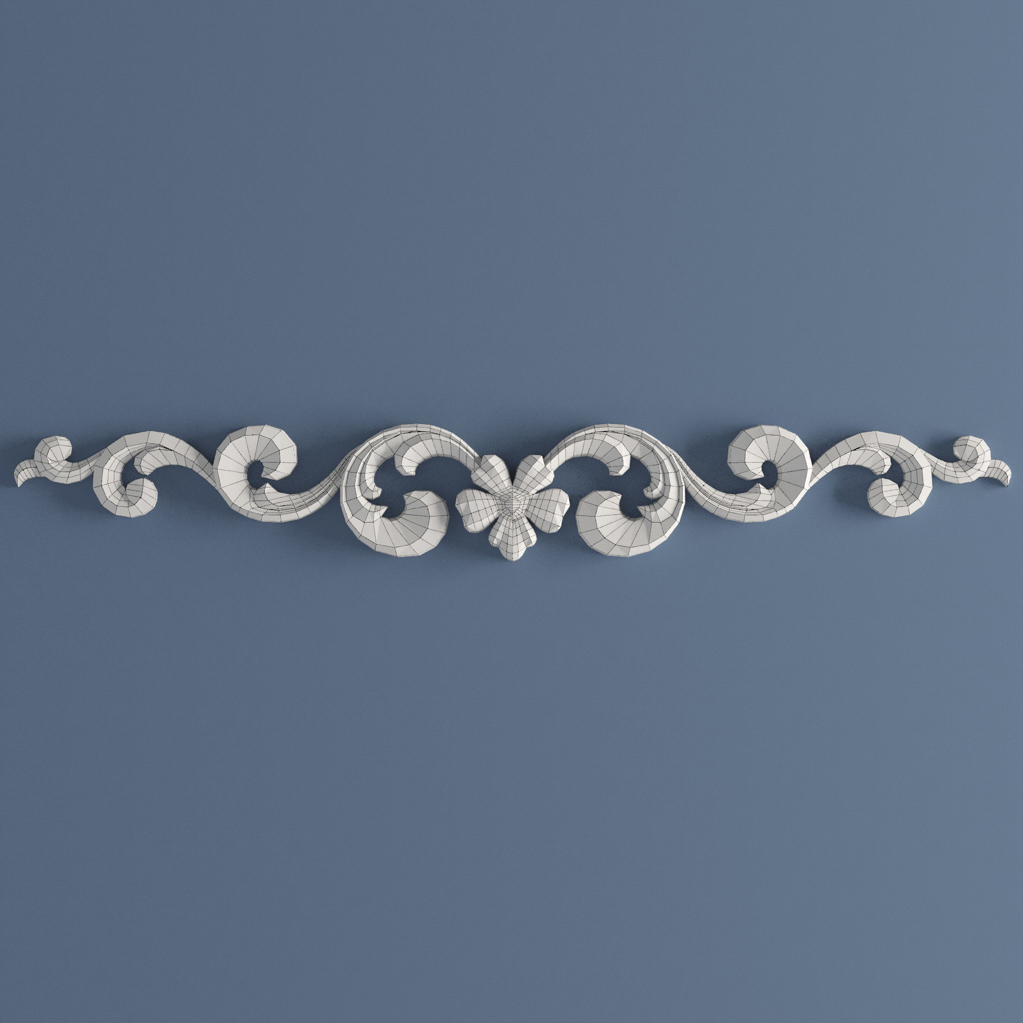 15 Architectural Ornaments 3DModel and Brush 3D model_30