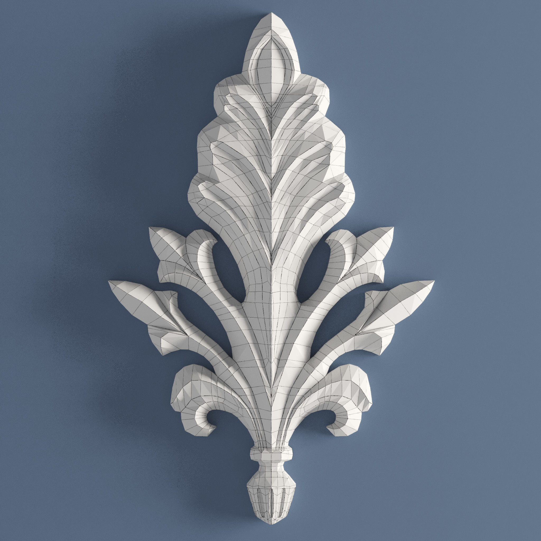15 Architectural Ornaments 3DModel and Brush 3D model_26