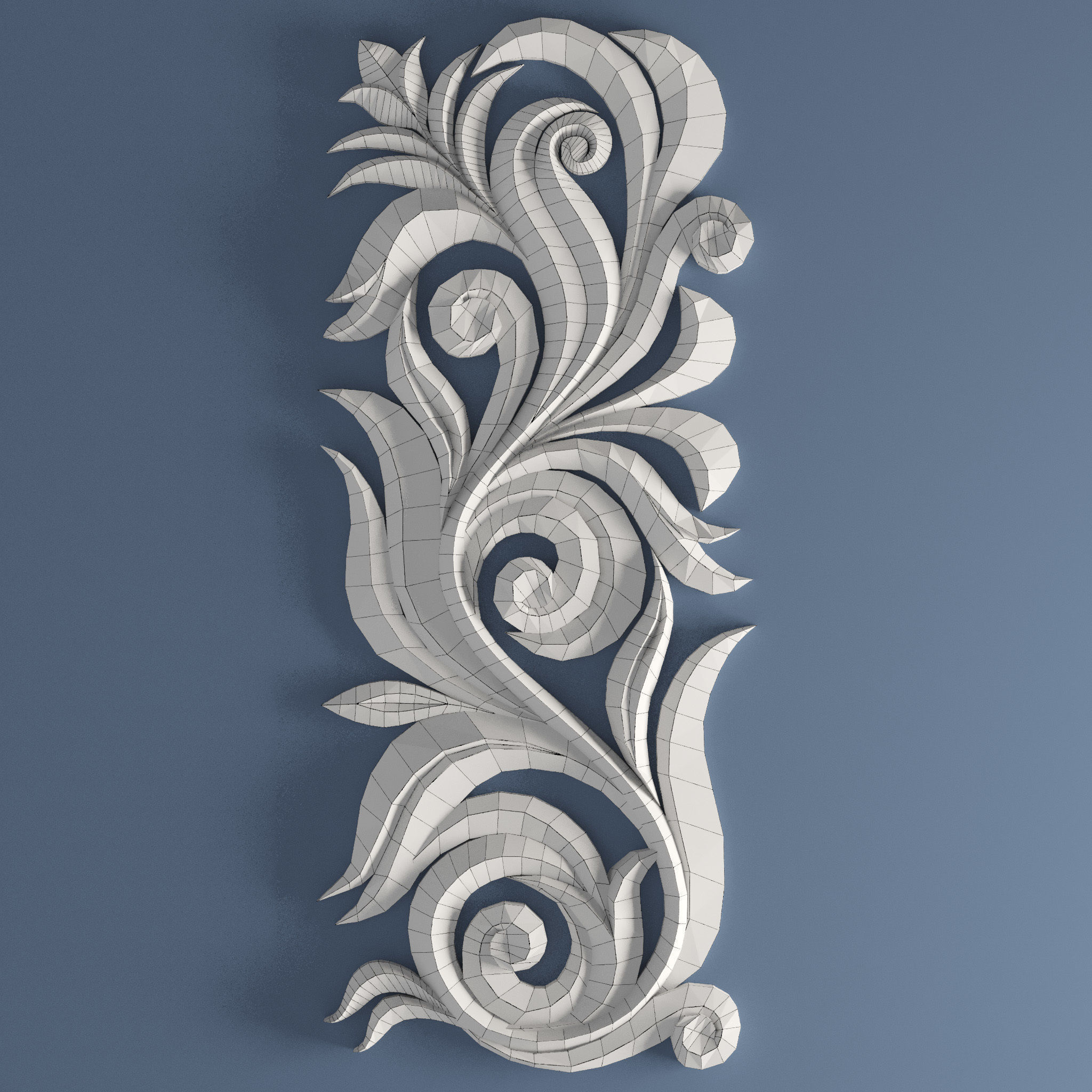 15 Architectural Ornaments 3DModel and Brush 3D model_17