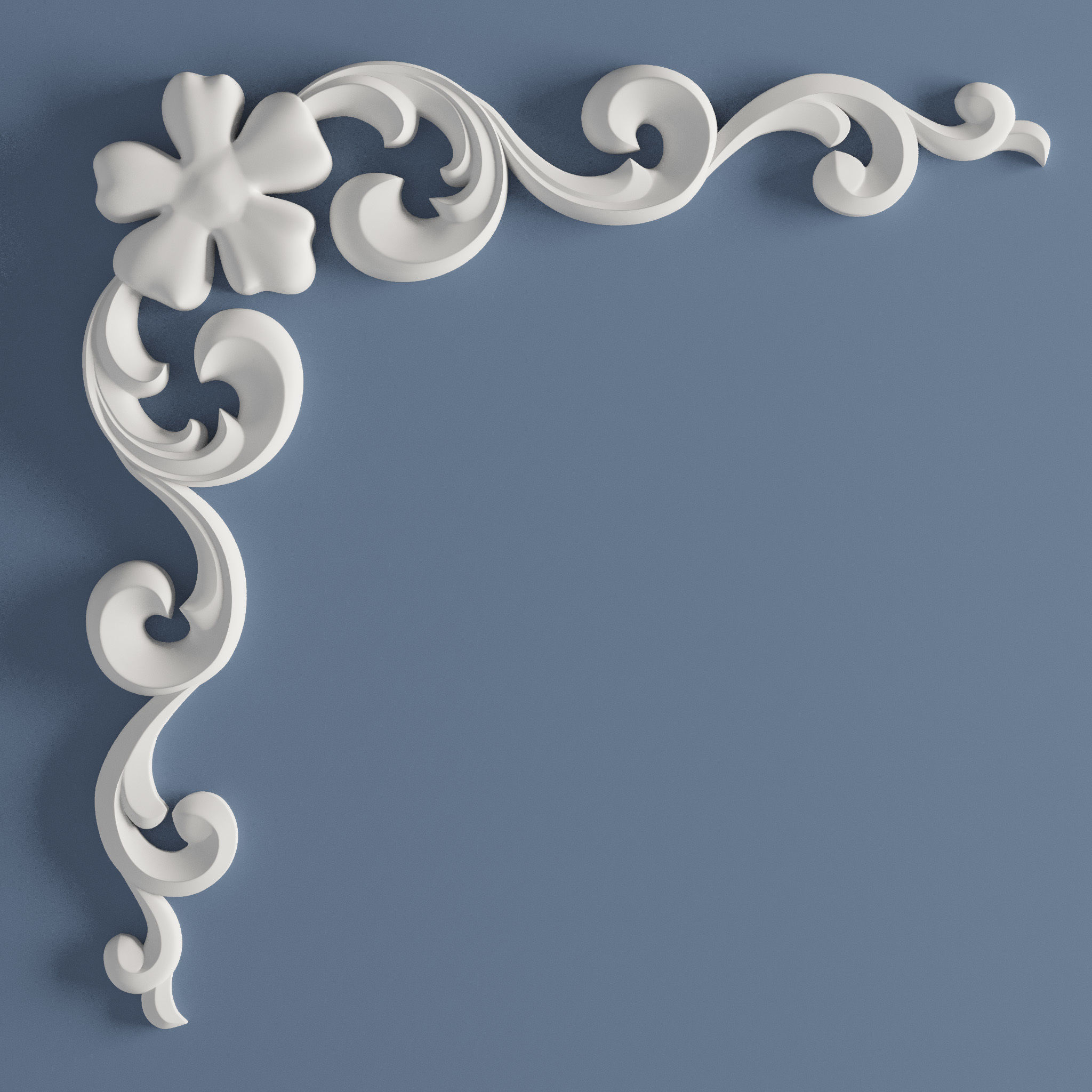 15 Architectural Ornaments 3DModel and Brush 3D model_12