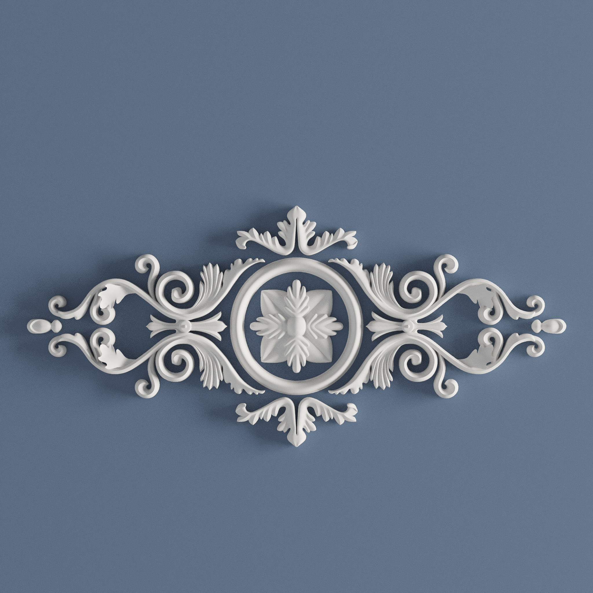 15 Architectural Ornaments 3DModel and Brush 3D model_16