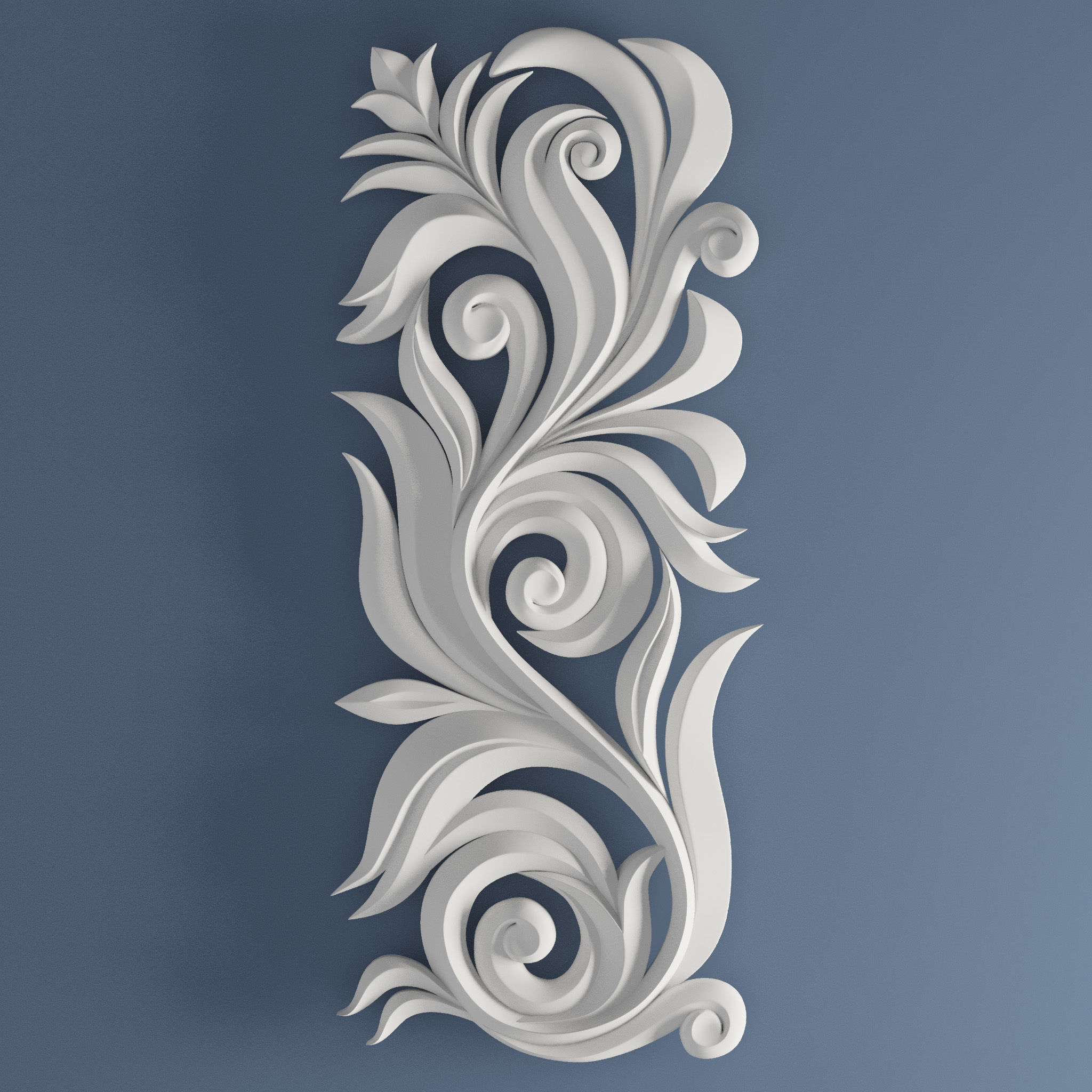 15 Architectural Ornaments 3DModel and Brush 3D model_2