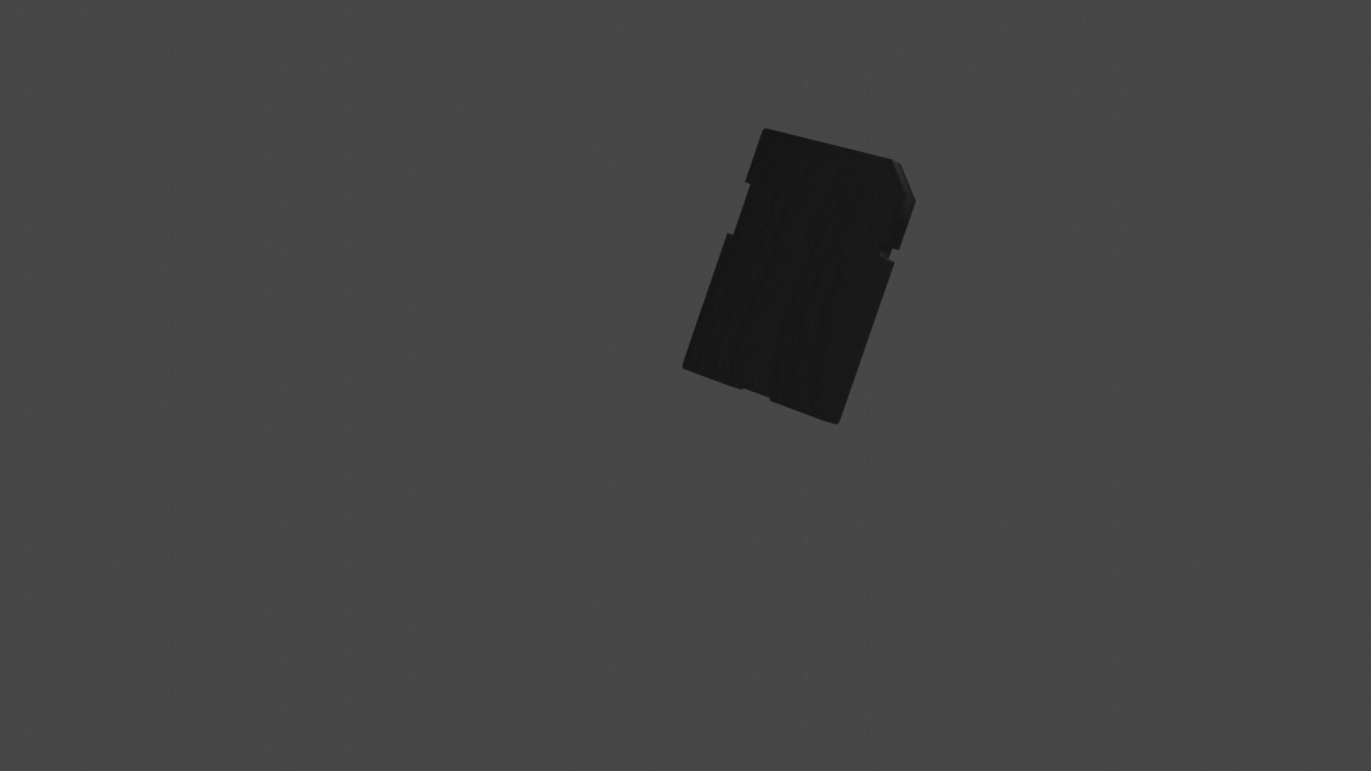 A Simple SD CARD Adapter 3D model_2