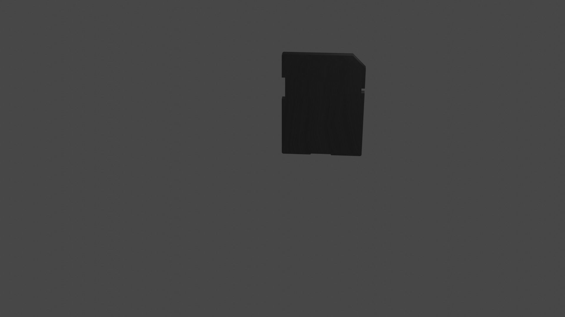 A Simple SD CARD Adapter 3D model_3