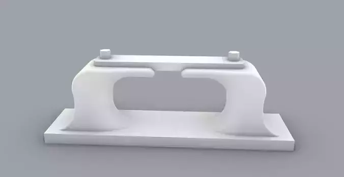 Fairlead 1 Low-poly 3D model