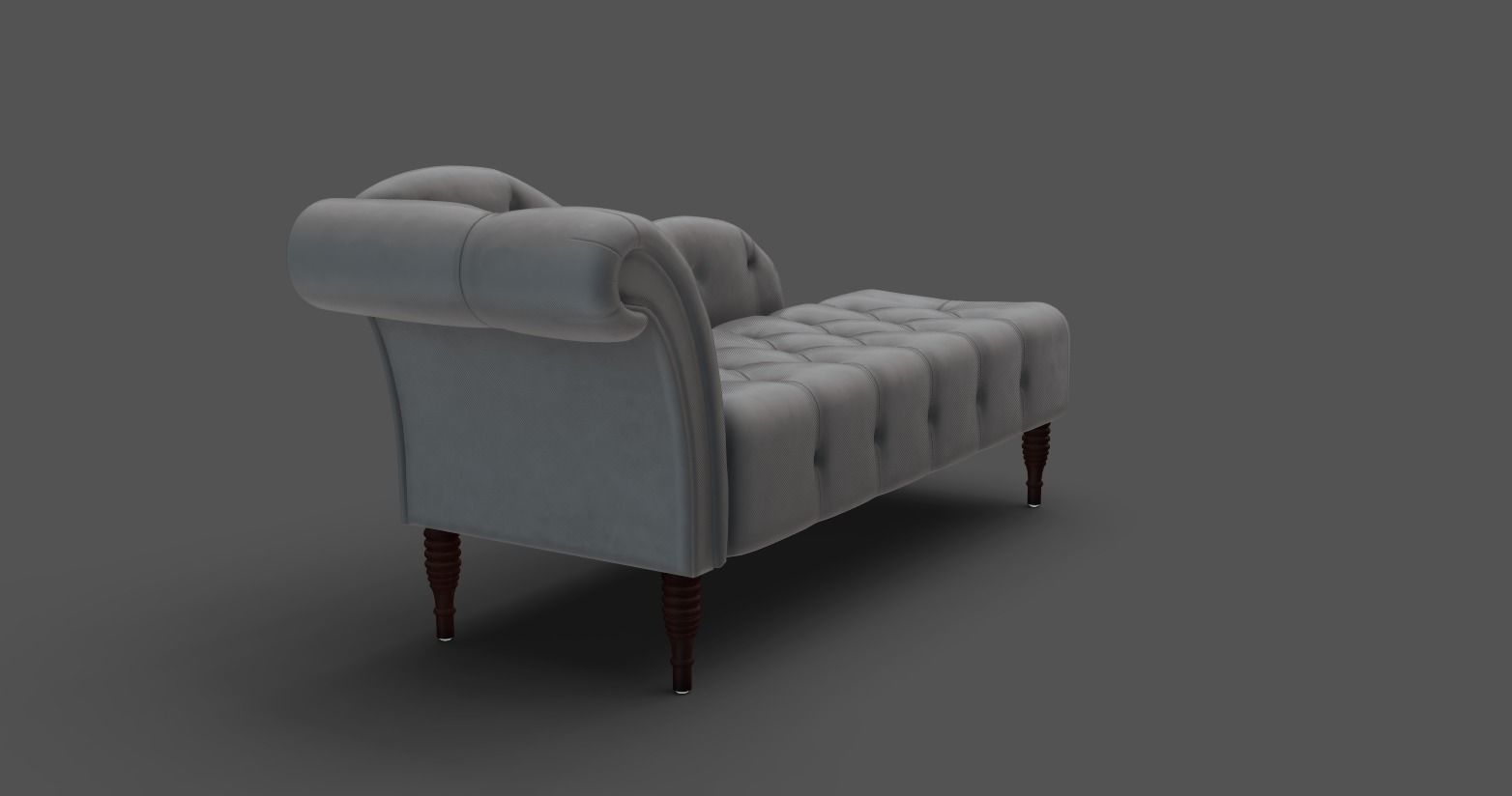 Sofas Low-poly 3D model_5