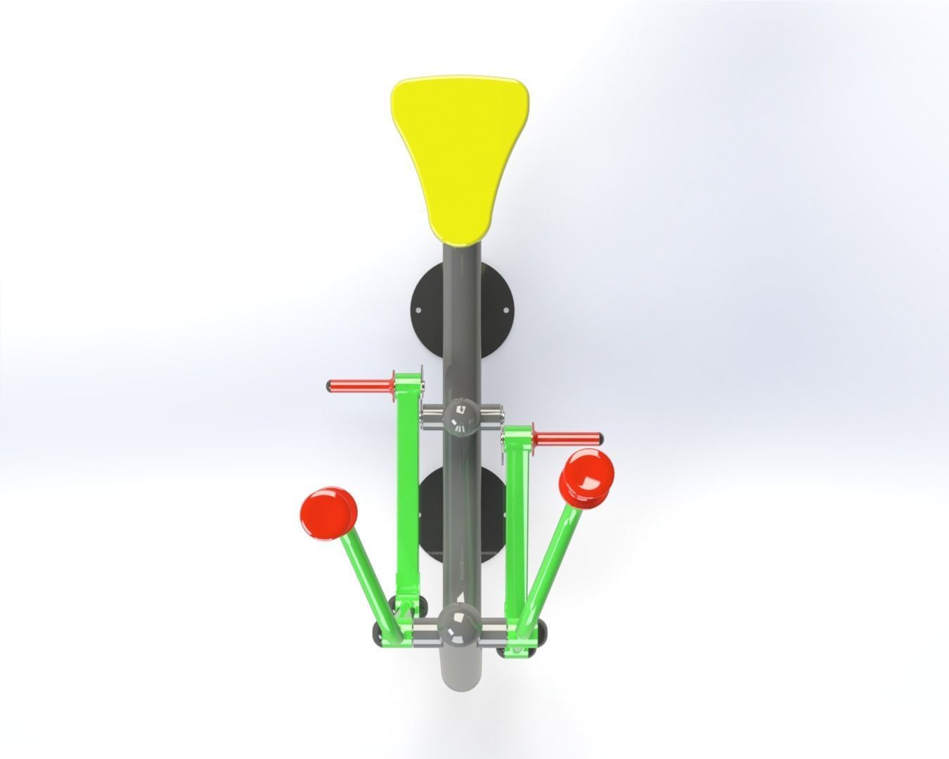 GYM CYCLE GARDEN  3D model_3