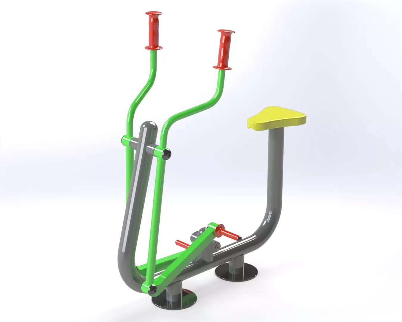 GYM CYCLE GARDEN  3D model_0