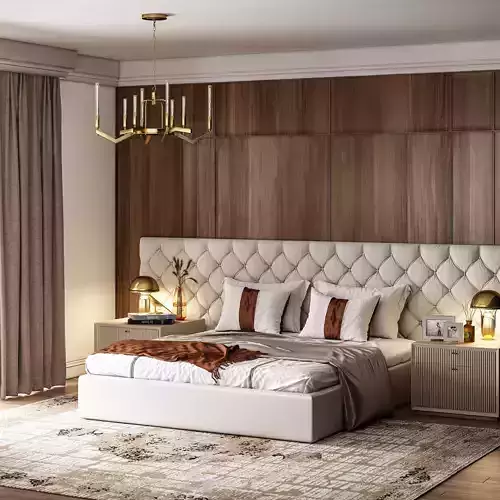 Modern luxury style bedroom