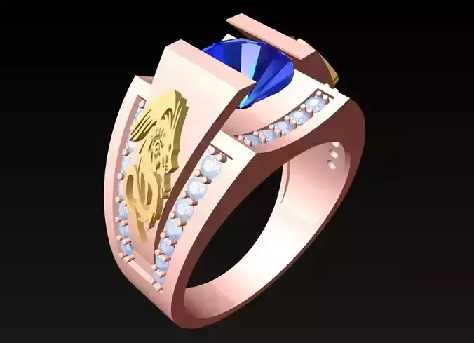 Dragon Ring - Mens Ring - N5243