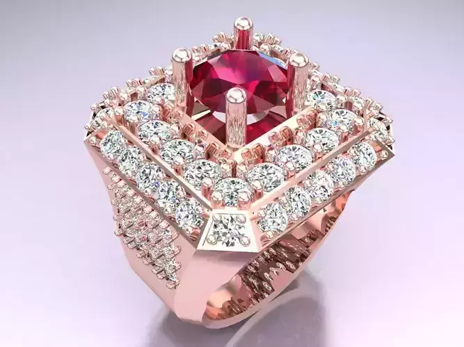 Diamond Rings - Mens Ring - N3829