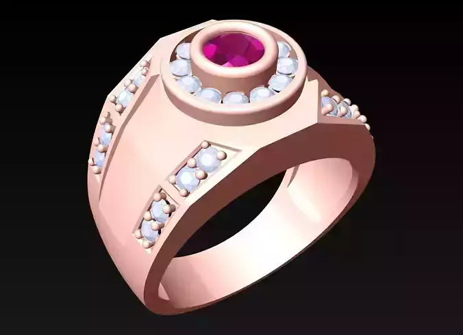 Diamond Rings - Mens Ring - N3879