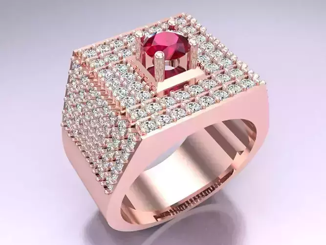 Diamond Rings - Mens Ring - N5152