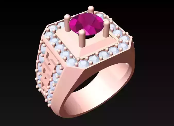 Diamond Rings - Mens Ring - N5208