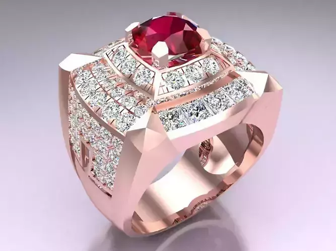 Diamond Rings - Mens Ring - N5228