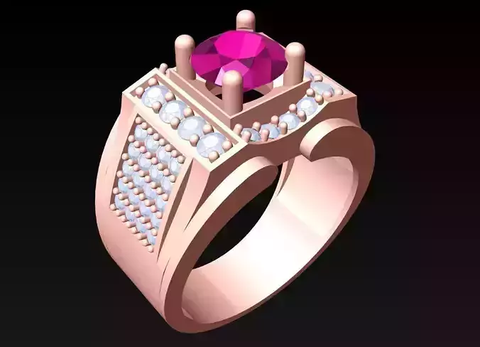 Diamond Rings - Mens Ring - N5241