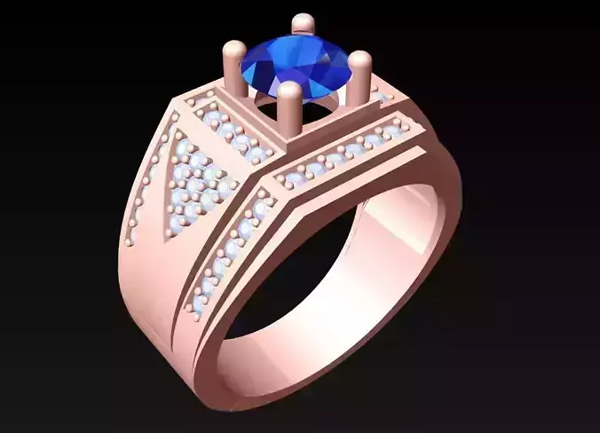 Diamond Rings - Mens Ring - N5254