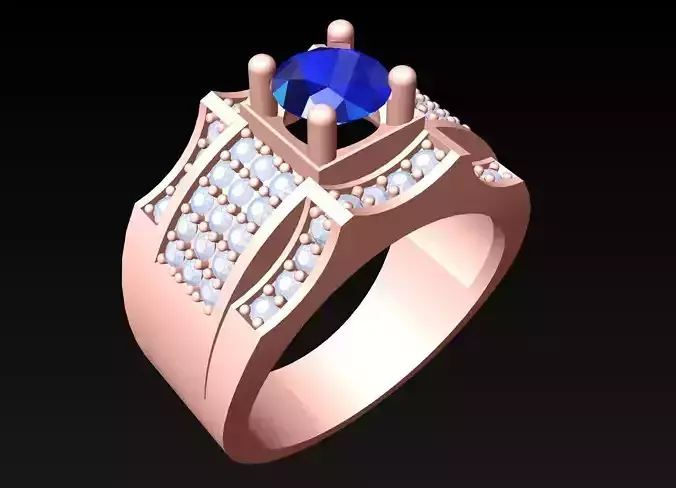 Diamond Rings - Mens Ring - N5255