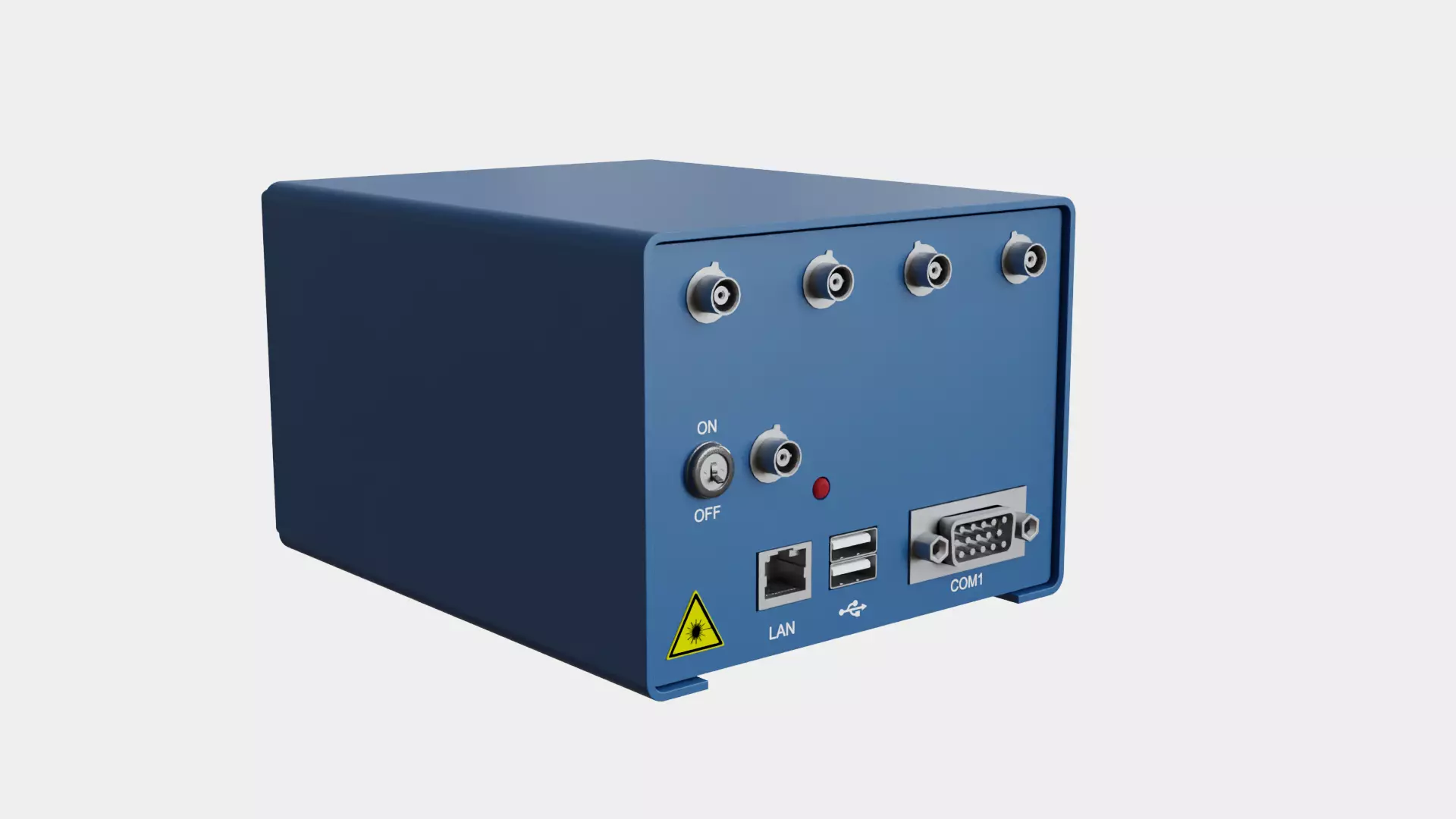Laser interrogator 3D model